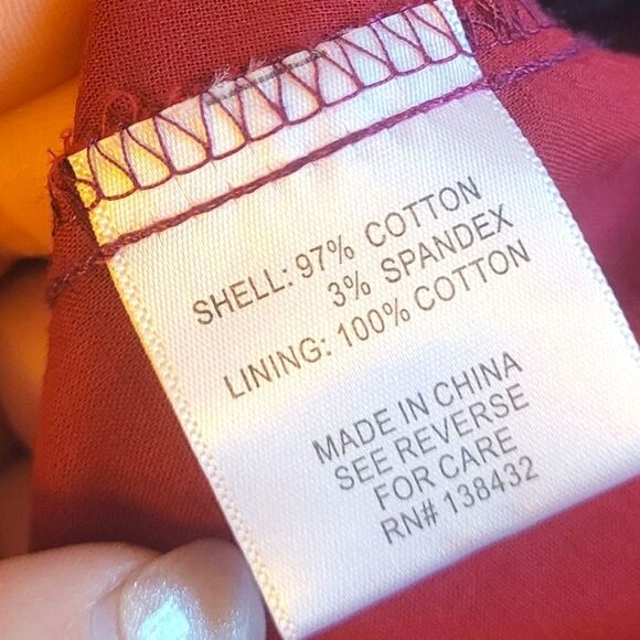 Modcloth Women's Maroon Cat Print Skirt Size M - Picture 6 of 6